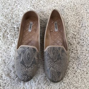 EUC Old Navy Snake Skin Pattern Loafers
